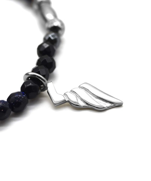 「LION HEART」 ブレスレット ONE SIZE ブラック メンズ_画像5