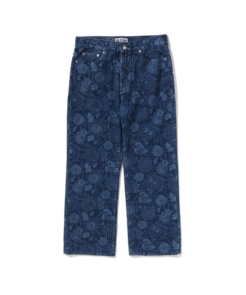 A BATHING APE（アベイシングエイプ） ジーンズ JAPANESE INDIGO ART