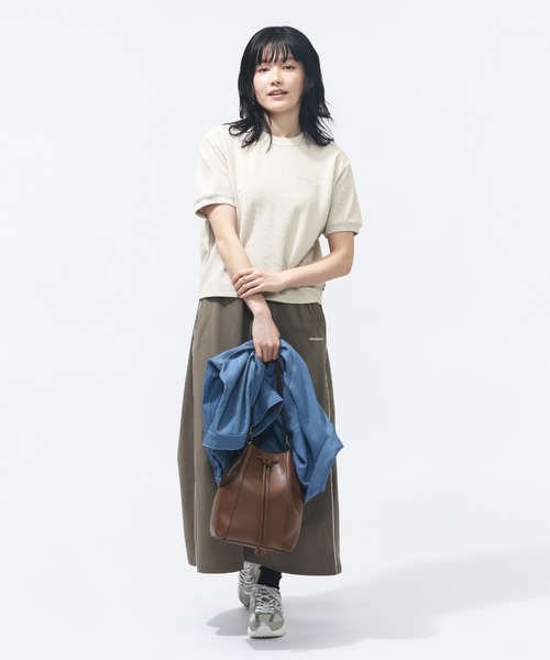 【新品】ニューバランス／ショールカラー／半袖 New Balance（ニューバランス） tシャツ 半袖 「別注」ニューバランス