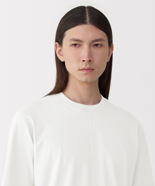 【新品未使用】BOSCH 麻調ジャージー カットソー MUJI Labo tシャツ 男女兼用 スムースジャージー半袖プルオーバー
