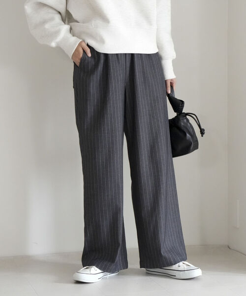 「fredy emue」 イージーパンツ 38 ブラック系その他 レディース_画像6