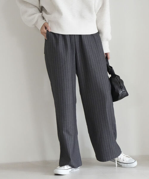 「fredy emue」 イージーパンツ 38 ブラック系その他 レディース_画像7