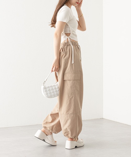 「Chico」 カーゴパンツ FREE アイボリー レディース_画像3