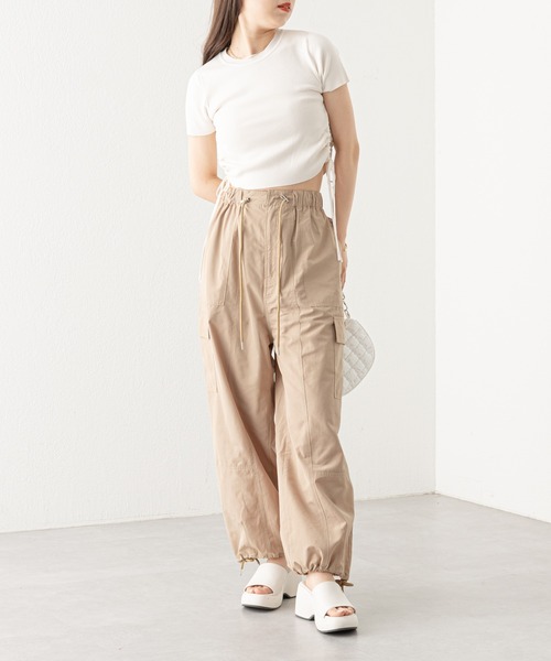 「Chico」 カーゴパンツ FREE アイボリー レディース_画像4