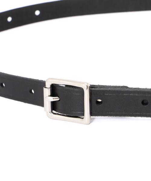 MHL MARGARET HOWELL ベルト　黒 MHL.（エムエイチエル） ベルト MHL SCOUT BELT レディース : ZOZOTOWN