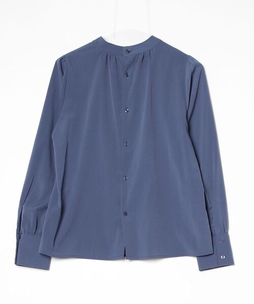 「N.（N. Natural Beauty Basic）」 長袖ブラウス MEDIUM ブルー レディース_画像2