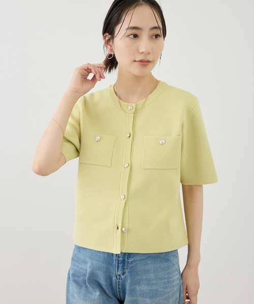 ROPE' PICNIC（ロペ ピクニック） カーディガン 半袖 入学式