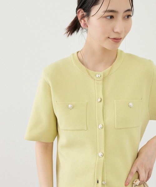 ROPE' PICNIC（ロペ ピクニック） カーディガン 半袖 入学式