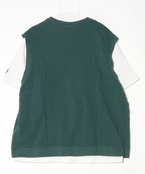 「VISION STREET WEAR」 ノースリーブトップス L グリーン メンズ_画像2