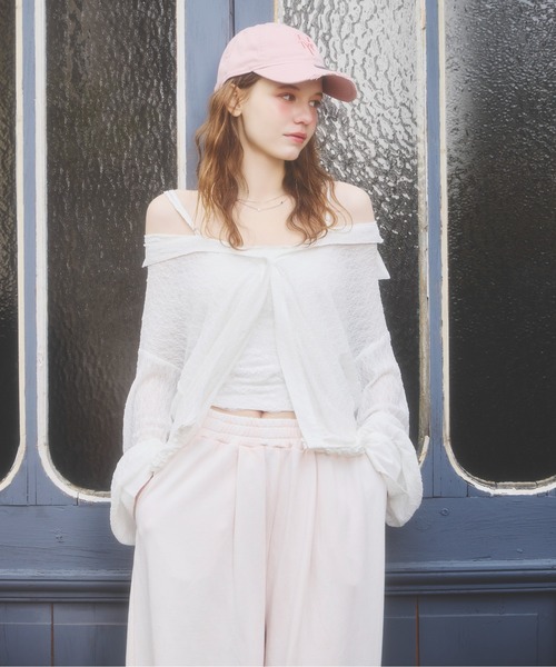 Heather（ヘザー） ブラウス シャツ マルチWAYドッキングシャツ 666502