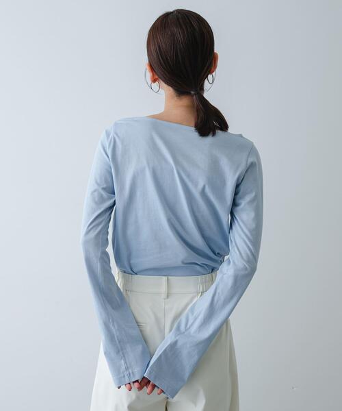 SENSE OF PLACE by URBAN RESEARCH tシャツ ストレートボートネック