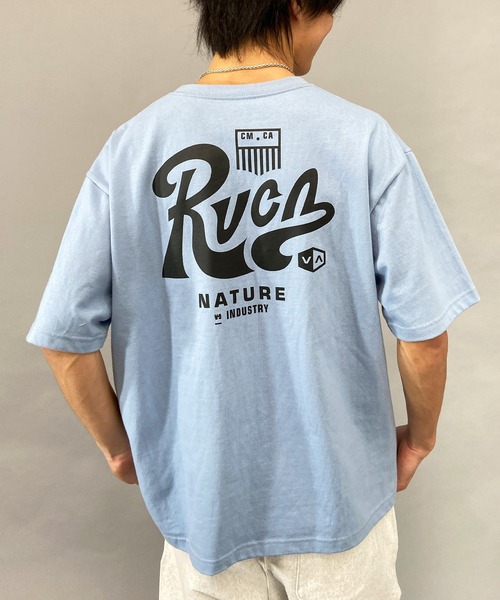 「RVCA」 半袖Tシャツ M ホワイト メンズ_画像2