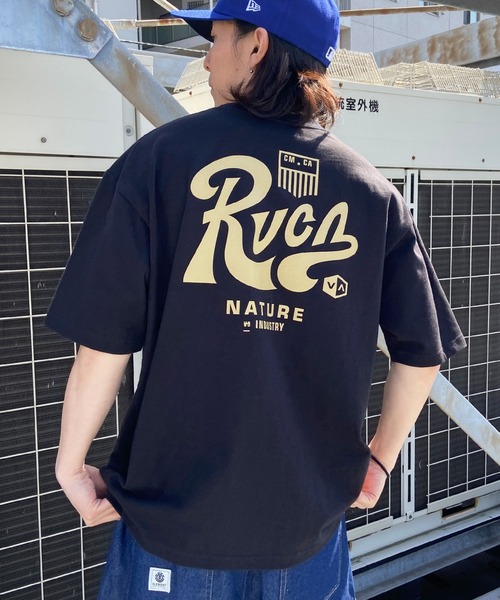 「RVCA」 半袖Tシャツ M ホワイト メンズ_画像3