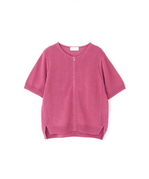 「human woman」 ニットカーディガン LARGE ピンク レディース_画像10