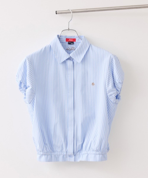 ブラウス シャツ 「POLO BCS」VIS別注コンパクトシャツ レディースの画像