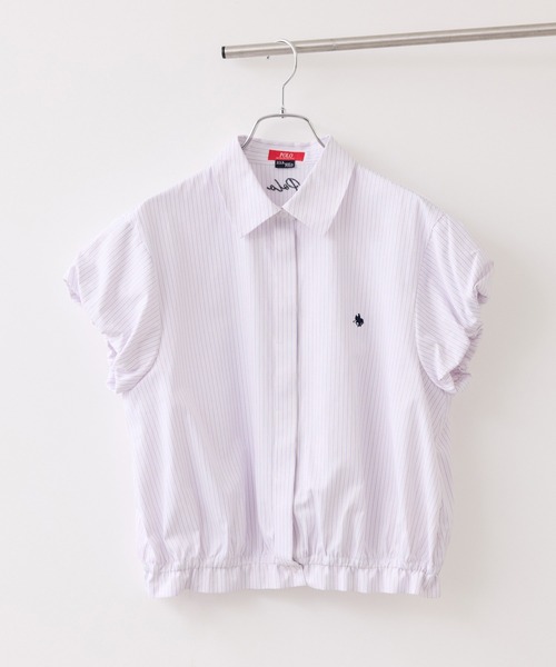 ブラウス シャツ 「POLO BCS」VIS別注コンパクトシャツ レディースの画像
