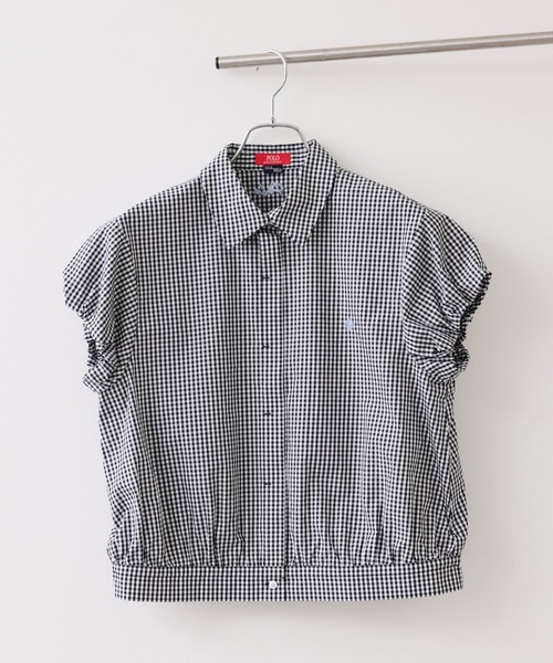 ブラウス シャツ 「POLO BCS」VIS別注コンパクトシャツ レディースの画像
