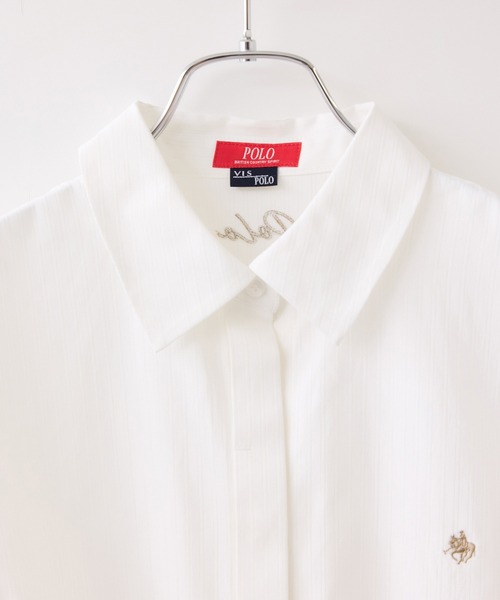 ブラウス シャツ 「POLO BCS」VIS別注コンパクトシャツ レディースの画像