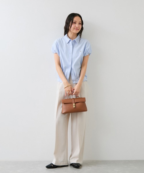 ブラウス シャツ 「POLO BCS」VIS別注コンパクトシャツ レディースの画像