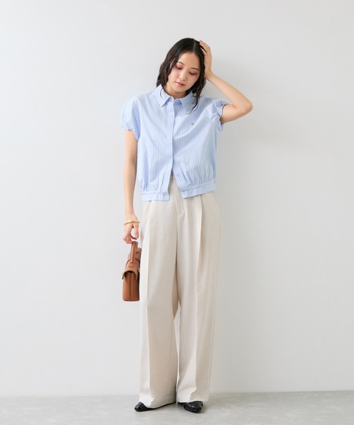ブラウス シャツ 「POLO BCS」VIS別注コンパクトシャツ レディースの画像
