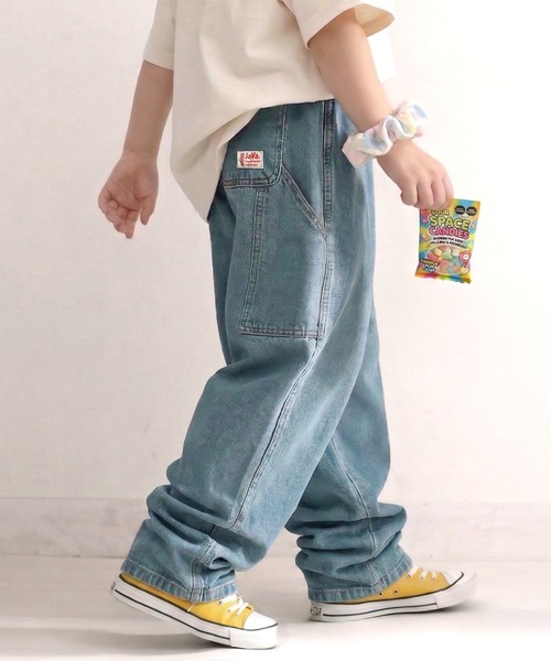 Java ワイドパンツ パンツ 「キッズ」「JaVa ジャバ別注」キュンとする