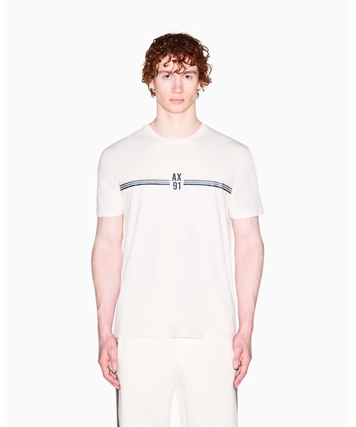 ARMANI EXCHANGE tシャツ 「A|X アルマーニ エクスチェンジ」91ロゴ