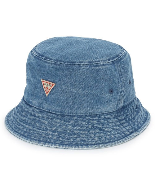 GUESS（ゲス） 帽子 ハット UNI Denim Bucket Hat 帽子 バケットハット