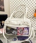 ボストンバッグ 「推し活・痛バッグ」クリアポケ...の詳細画像1