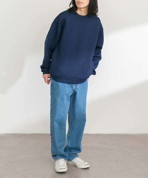 「URBAN RESEARCH Sonny Label」 長袖Tシャツ LARGE ネイビー メンズ_画像6
