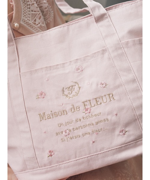 「Maison de FLEUR」 トートバッグ FREE ピンク レディース_画像7