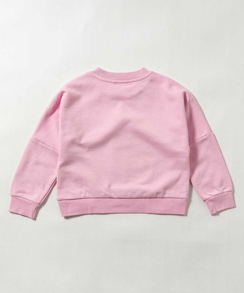 「DIESEL KIDS」 「KIDS」スウェットカットソー 14Y ライトピンク キッズ_画像4