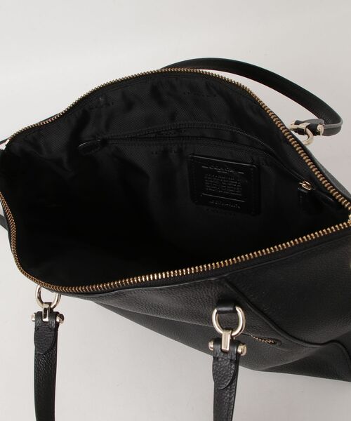 コーチ COACH ハンドバッグ 2way プレリー サッチェル レザー COACH（コーチ） プレーリーサッチェル 2WAYバッグ - ブラック