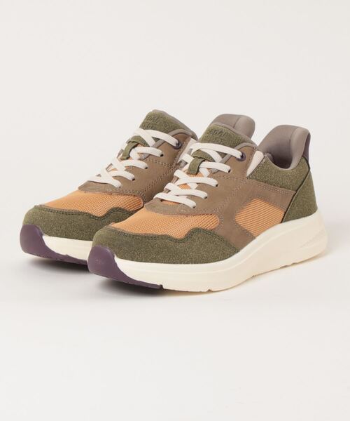「CEDAR CREST」 ローカットスニーカー 24.5cm カーキオリーブ レディース_画像7