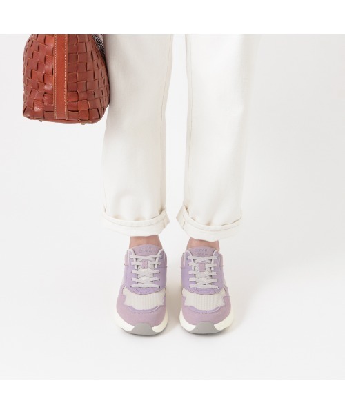 「CEDAR CREST」 ローカットスニーカー 24.5cm カーキオリーブ レディース_画像9
