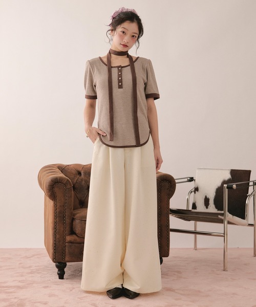 loin nuit tシャツ 半袖 henley short sleeve tops / ヘンリーショート