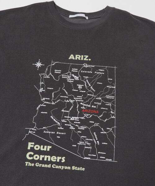 tシャツ オーバーサイズプリントTEE レディースの画像