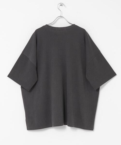 tシャツ オーバーサイズプリントTEE レディースの画像