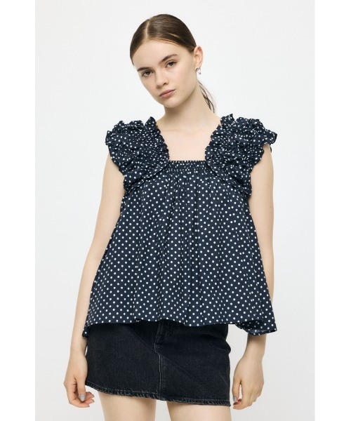 MOUSSY（マウジー） ブラウス シャツ 「EC限定カラー：ブラック系