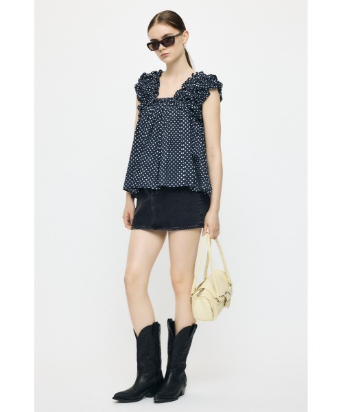 MOUSSY（マウジー） ブラウス シャツ 「EC限定カラー：ブラック系