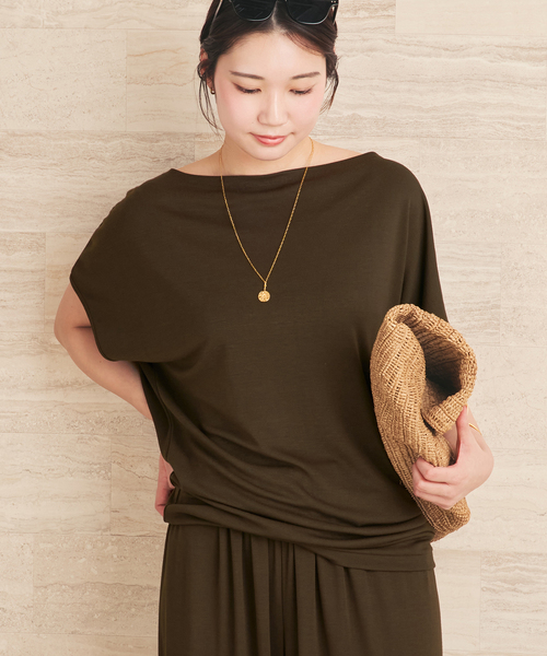 plage（プラージュ） tシャツ 半袖 「追加」Jersey Tunic プルオーバー
