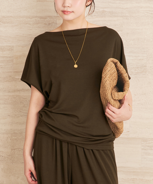 新品　plage Jersey Tunic プルオーバー plage（プラージュ） tシャツ 半袖 「追加」Jersey Tunic プルオーバー