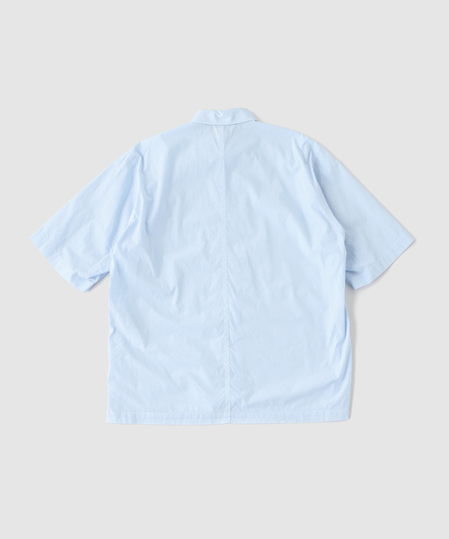 シャツ ATON（エイトン） SHRINK COTTON LAWN OVERSIZED HALF S メンズ レディースの画像