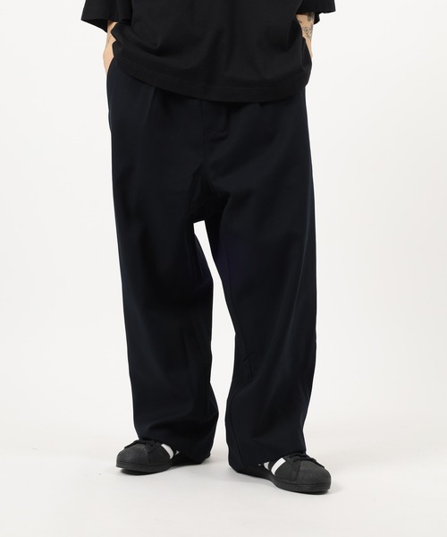「PRO CLUB 」 スラックス 2XL ネイビー メンズ_画像3