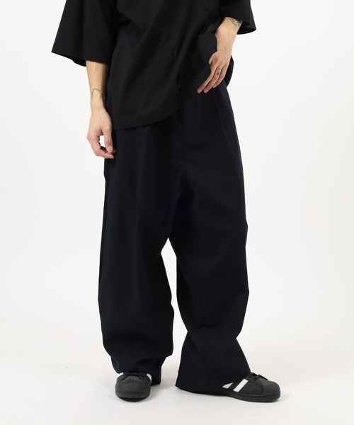 「PRO CLUB 」 スラックス 2XL ネイビー メンズ_画像4