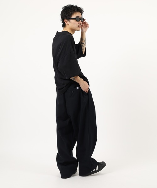「PRO CLUB 」 スラックス 2XL ネイビー メンズ_画像7