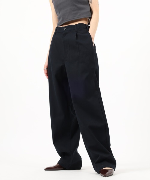「PRO CLUB 」 スラックス 2XL ネイビー メンズ_画像9