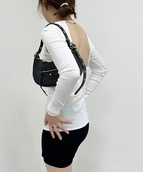 「U by SPICK&SPAN」 長袖カットソー FREE ピンク系その他 レディース_画像4