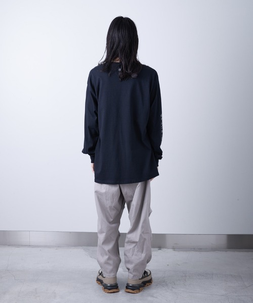 「VIRGOwearworks」 長袖Tシャツ 5 ホワイト メンズ_画像6
