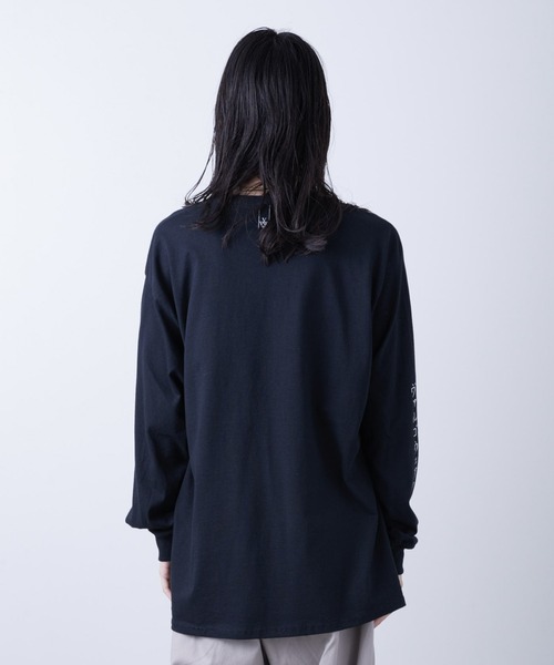 「VIRGOwearworks」 長袖Tシャツ 5 ホワイト メンズ_画像7