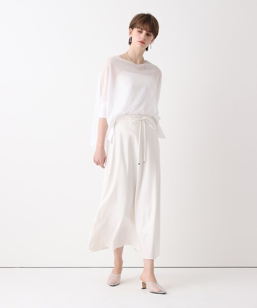 「allureville」 フレアスカート 1 ベージュ レディース_画像9
